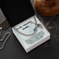 Daddy Giraffe Necklace Chain Father Message Card Gift