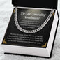 Amazing Soulmate Husband Boyfriend Necklace Card Gift