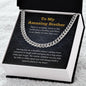 Brother Chain Necklace Card Gift