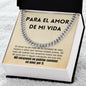Amor De Mi Vida Esposo Novio Collar Regalo