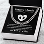 Futuro Abuelo Collar Regalo Spanish Grandpa To Be Card Necklace Chain