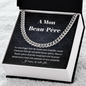 Beau-Père Collier Cadeau French Father-In-Law Chain Necklace Card