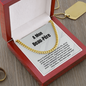 Beau-Père Collier Cadeau French Father-In-Law Chain Necklace Card