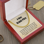 Grand-Père Collier Cadeau French Grandfather Chain Necklace Card