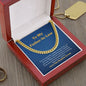 Father-In-Law Chain Necklace Card Gift