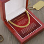 Husband Chain Necklace Card Gift