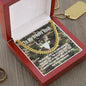 Hunting Boyfriend Husband Message Card Necklace Chain Gift
