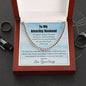 Amazing Husband Necklace Chain Message Card Gift