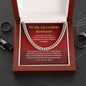 Husband Chain Necklace Card Gift