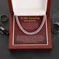 Grandson Chain Necklace Card Gift