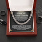 Alma Gemela Esposo Novio Collar Regalo Con Corazon