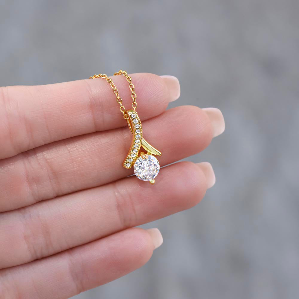 Querida Madre Collar Con Tarjeta Latina Mother Necklace Gift
