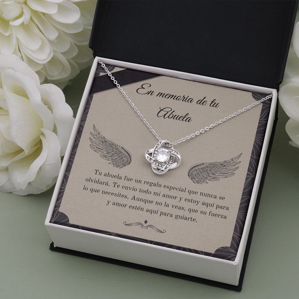 Abuela Collar De Memoria Spanish Grandmother Memorial Necklace