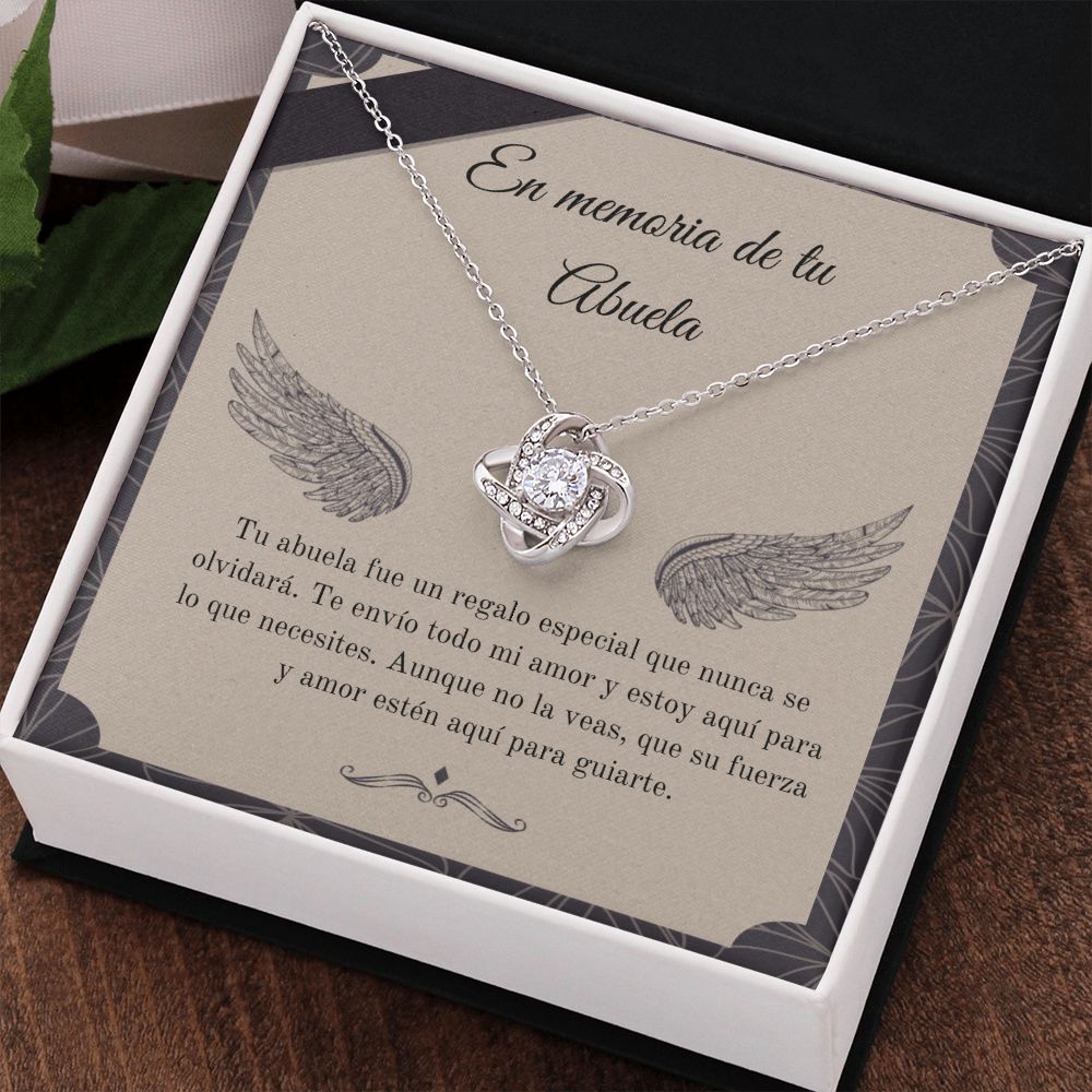 Abuela Collar De Memoria Spanish Grandmother Memorial Necklace