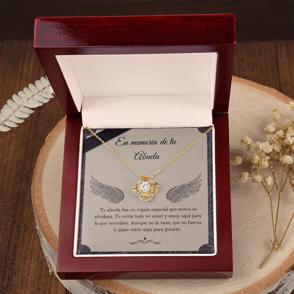 Abuela Collar De Memoria Spanish Grandmother Memorial Necklace