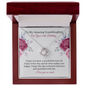 Granddaughter Sixteenth Birthday Message Card Necklace Gift