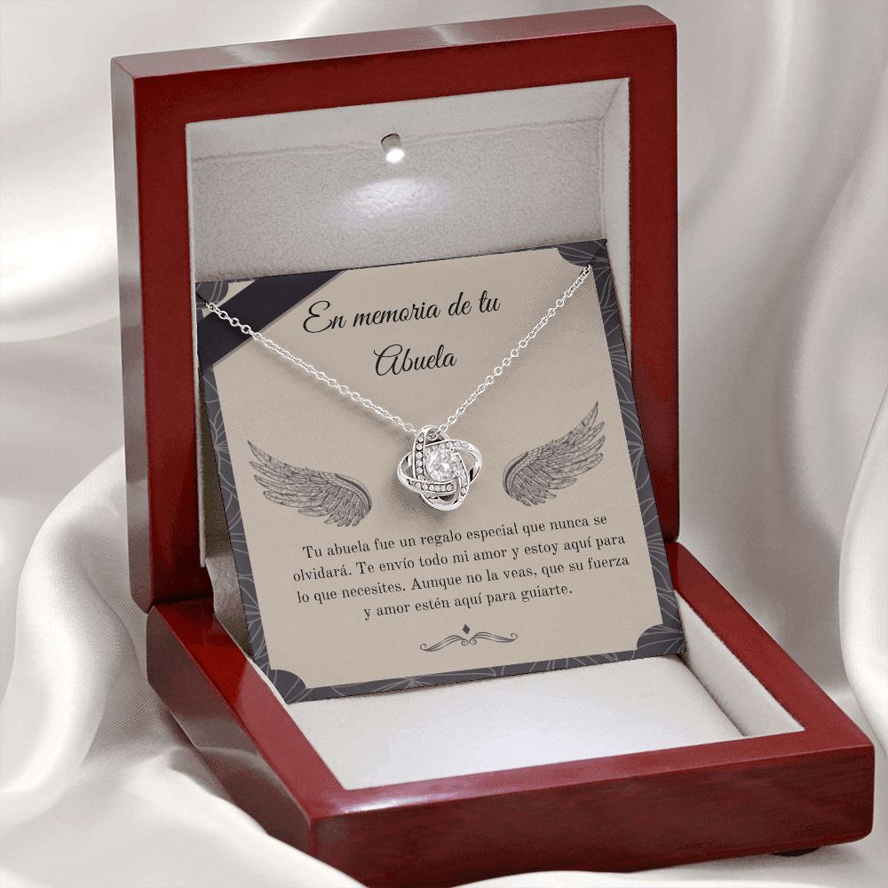 Abuela Collar De Memoria Spanish Grandmother Memorial Necklace
