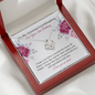 Granddaughter Sixteenth Birthday Message Card Necklace Gift