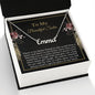 Personalized Sister Name Necklace Card Custom Gift
