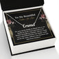 Custom Sister-In-Law Personalized Name Necklace Card