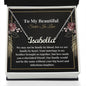 Custom Sister-In-Law Personalized Name Necklace Card