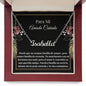 Cuñada Collar Con Nombre Spanish Sister-In-Law Custom Name Necklace