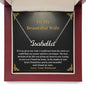 Custom Wife Personalized Name Necklace Card