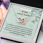 Maman Humain Collier French Dog Mom Necklace Card
