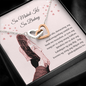 Asawa kasintahan Regalo Filipino Love Necklace Card