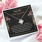 Nieta Quinceañera Pendant Necklace Present For granddaughter