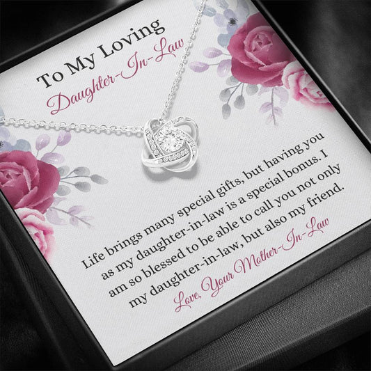 daughter-in-law message card jewelry