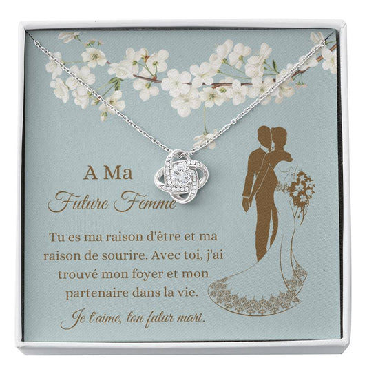 Future Femme Message Card Necklace
