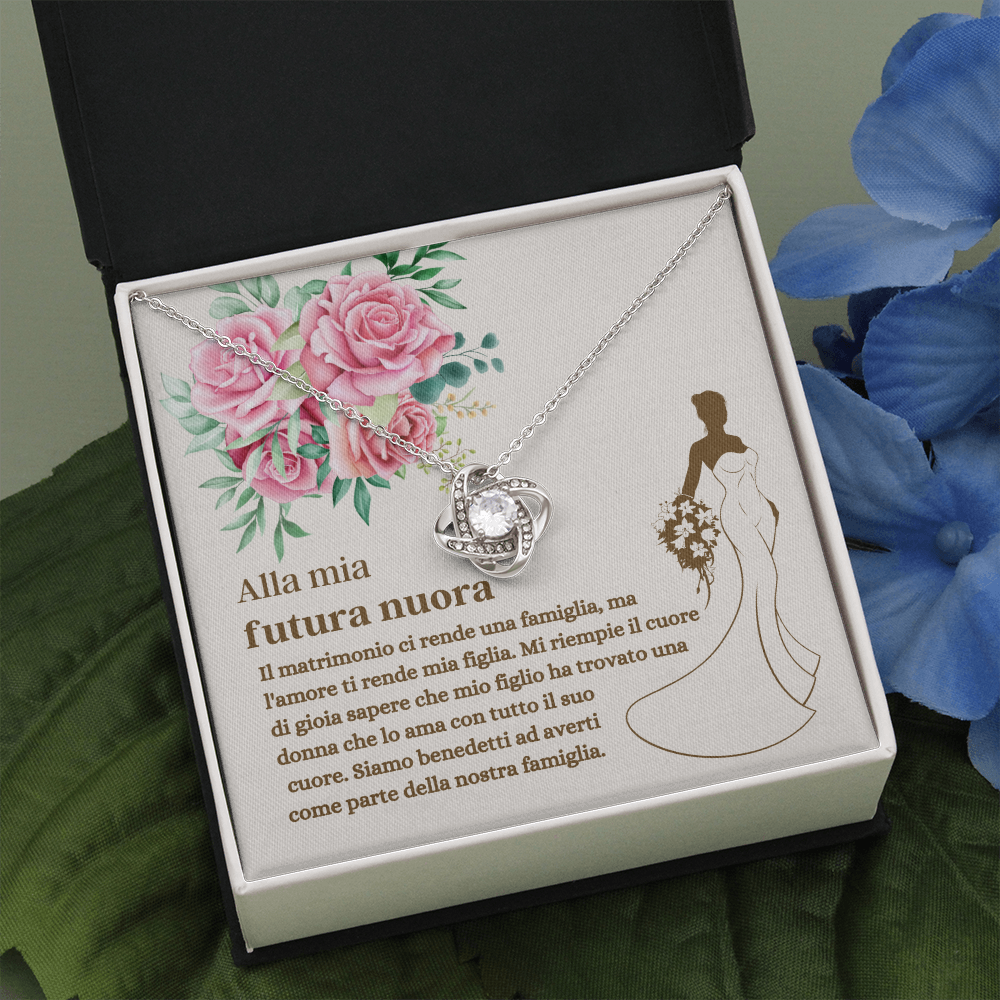 Futura Nuora Collana Regalo Italian Future Daughter-In-Law Necklace