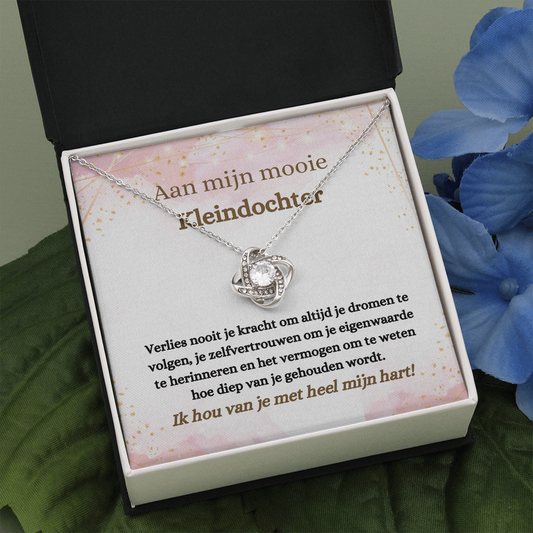 Kleindochter Ketting Dutch Granddaughter Necklace Card