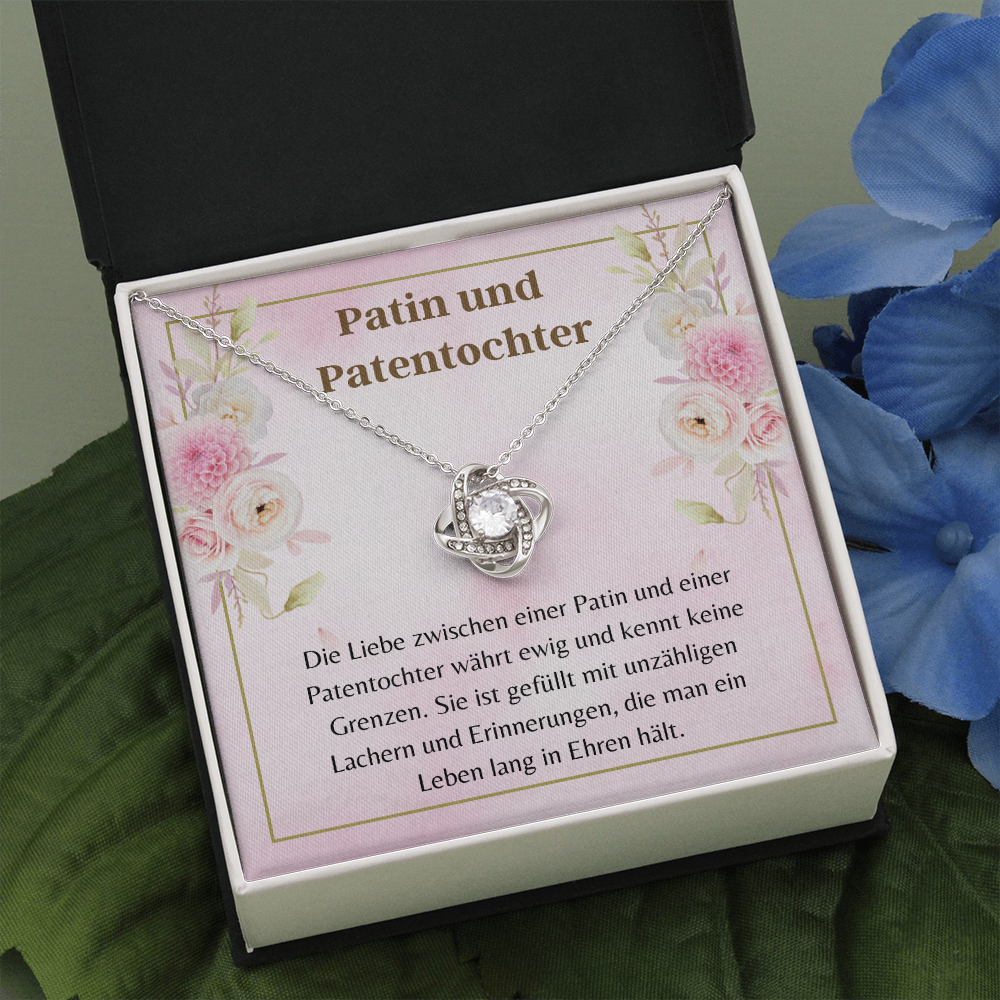 Patin Patentochter Halskette German Godmother Goddaughter Necklace