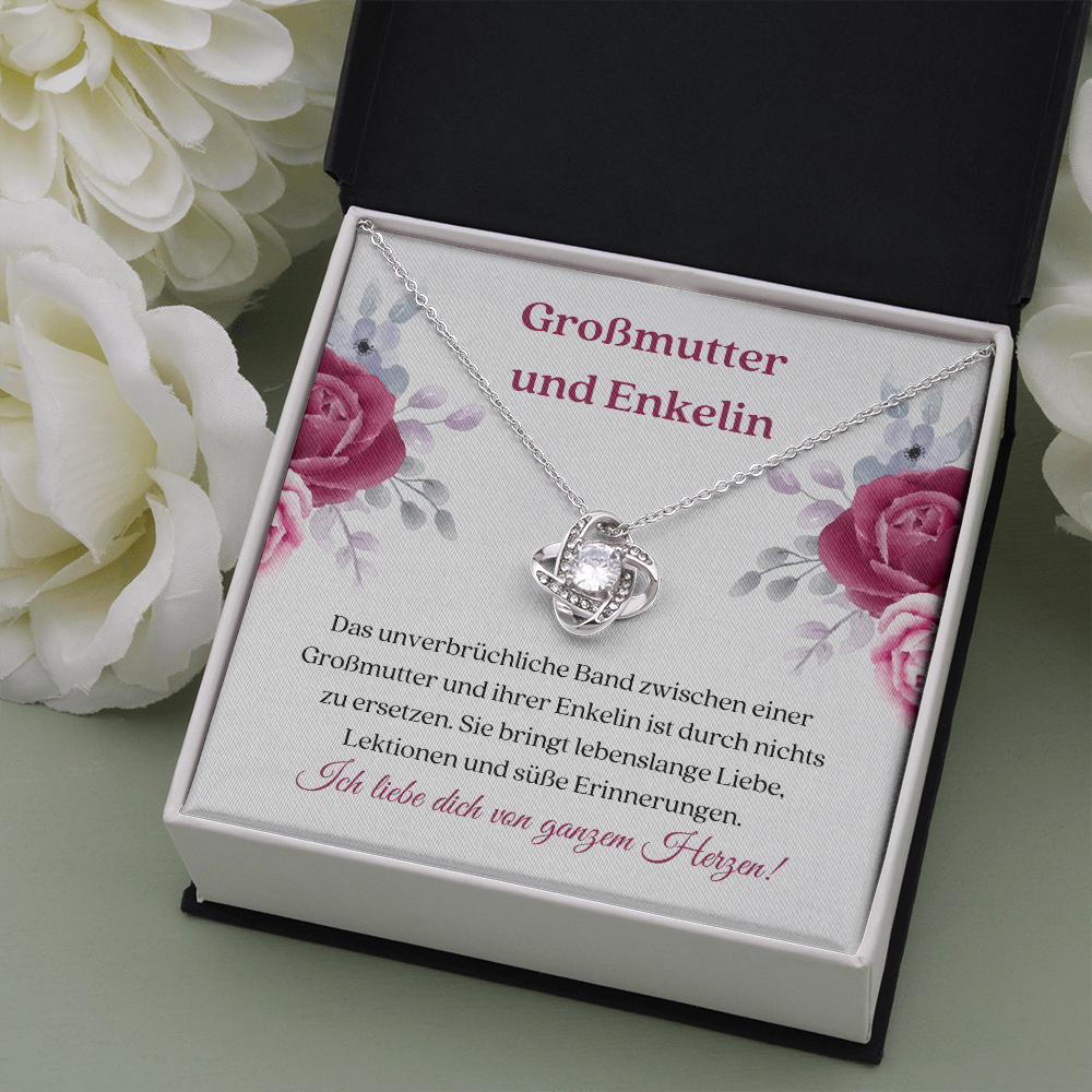 Großmutter Enkelin Halskette German Grandmother Granddaughter Necklace