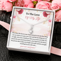 Love Of Life Wife Girlfriend Necklace Card Love Gift