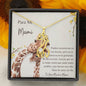 madre gift, mother necklace in Spanish