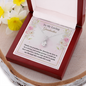 Loving Grandmother Message Card Necklace Grandma Jewelry Keepsake