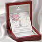 Pretty Sister-In-Law Pendant Message Card Necklace Sister In Law Gift