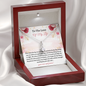 Love Of Life Wife Girlfriend Necklace Card Love Gift