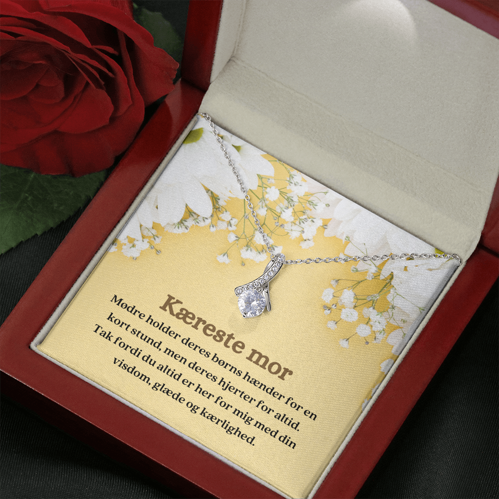 Kæreste Mor Halskæde Gave Danish Mother Necklace Gift