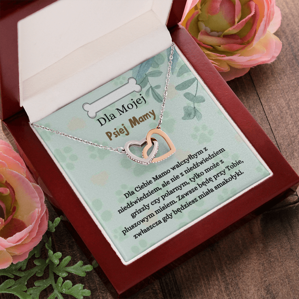 Psiej Mamy Naszyjnik Prezent Polish Dog Mom Necklace