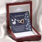 joyas de lujo tía, Latina aunt card, bling heart jewellery