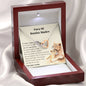 luxury Spanish mom necklace gift