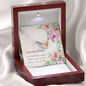 mahogany necklace box, collares de lujo, regalo de prima