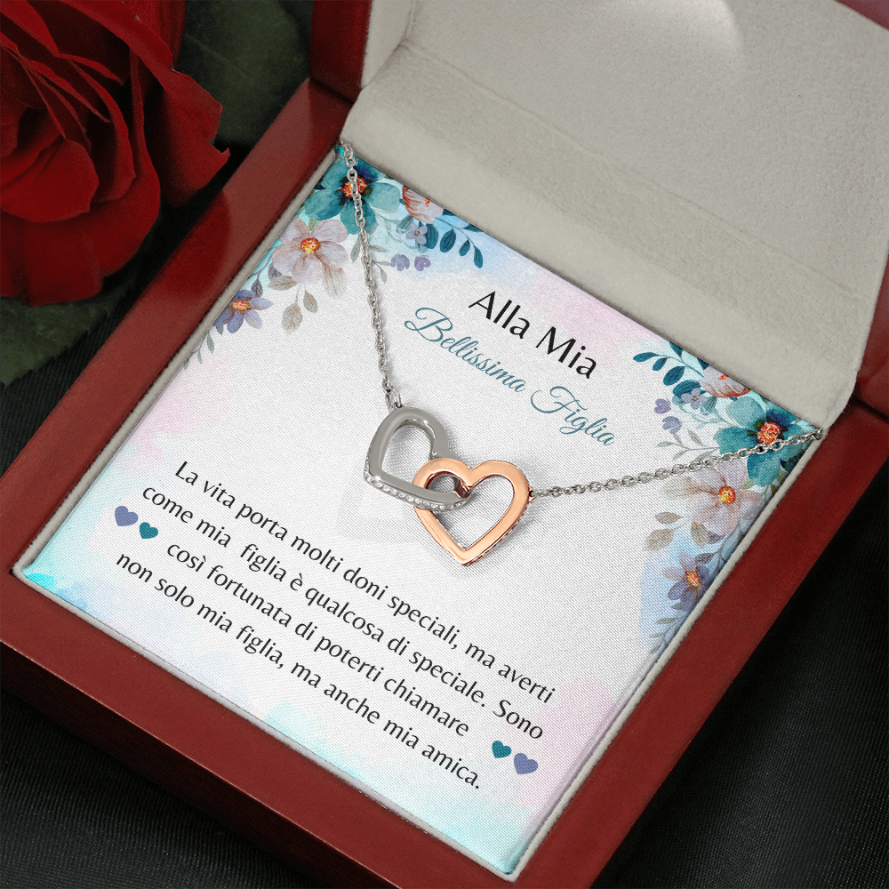 Italian daughter necklace