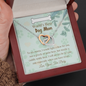 World's Best Dog Mom Necklace Card Gift From Fur Baby