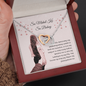 Asawa kasintahan Regalo Filipino Love Necklace Card