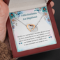 Félicitations Au Diplômé Collier Cadeau French Graduation Necklace Card